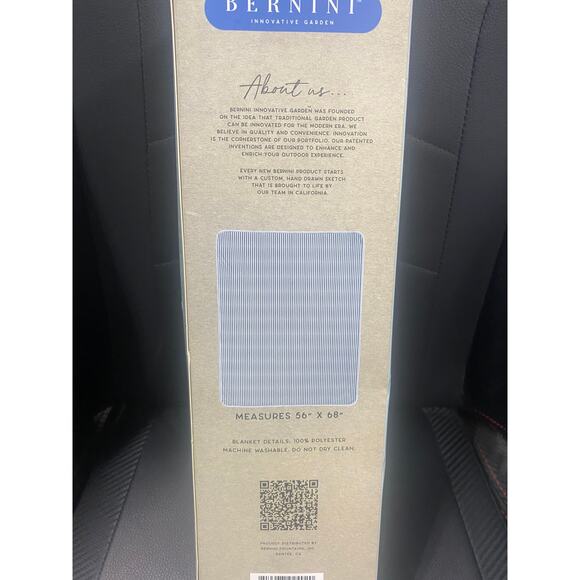 New - Bernini Bug Shield Blanket - 56x68 inches - Picture 2 of 4